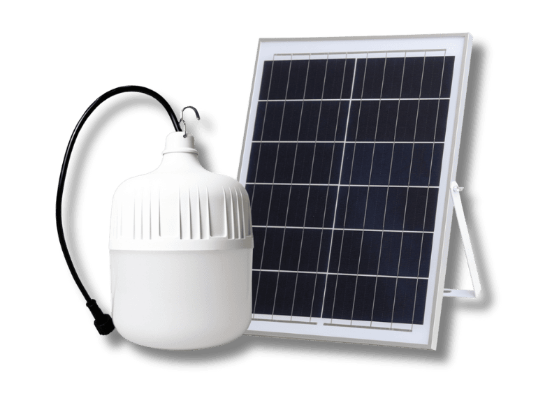 ชุดหลอดไฟตุ้มโซล่าเซลล์